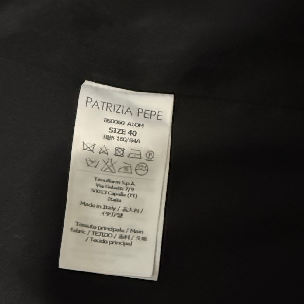 Striped Black and Orange Blazer - Picture 6 of 14